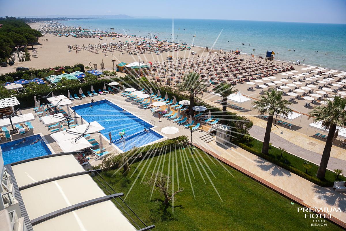 Premium Beach Hotel Golem  Exterior photo